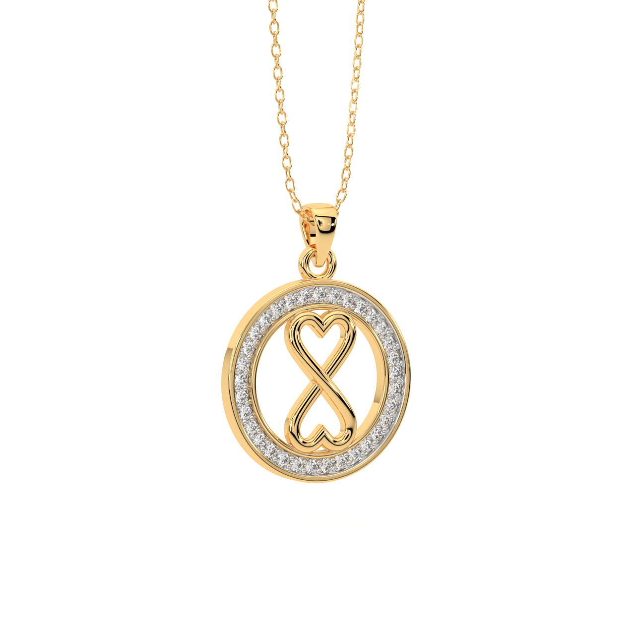 The Infinity Diamond Pendant